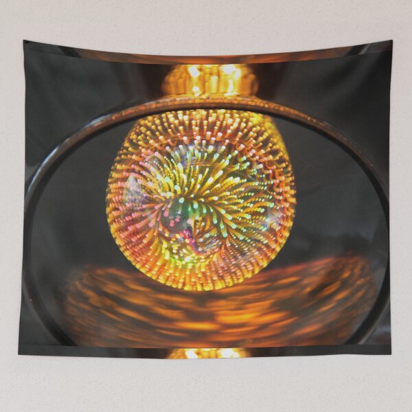 Item preview, Iridescent 3D shiny modern bulb	 designed and sold by EstelleRossetti.