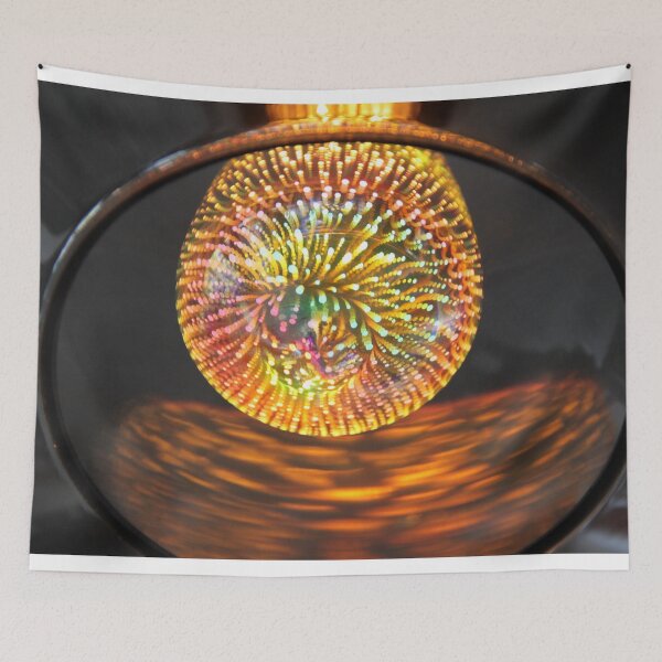 Item preview, Iridescent 3D shiny modern bulb	 designed and sold by EstelleRossetti.