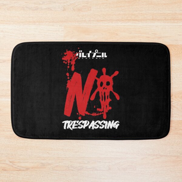 Item preview, GLEIPNIR: NO TRESPASSING (RED AND WHITE) designed and sold by FunGangStore.
