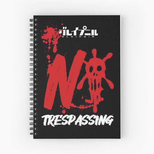 Item preview, GLEIPNIR: NO TRESPASSING (RED AND WHITE) designed and sold by FunGangStore.