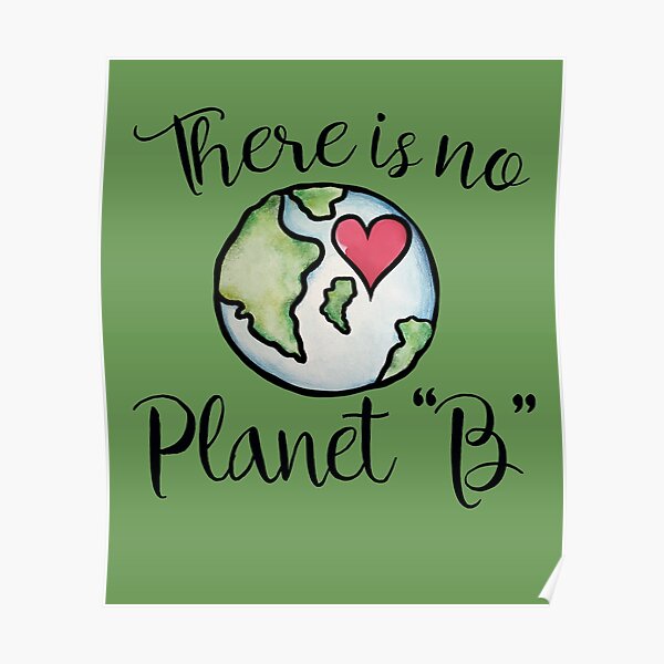 Poster: There Is No Planet B | Redbubble