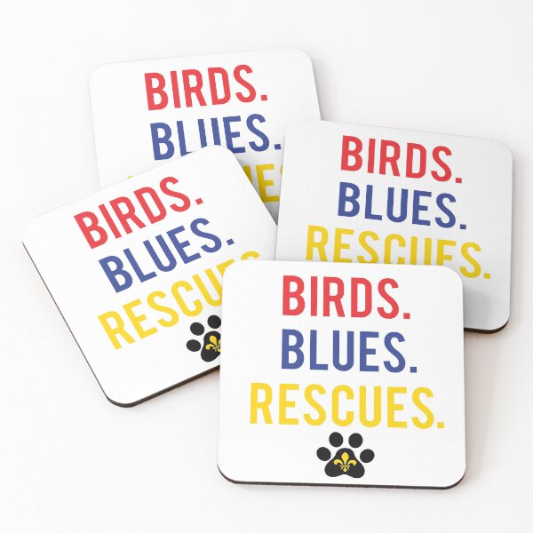 Item preview, St. Louis Sports and Dog Rescue - Birds Blues Rescues  designed and sold by Anna Fox.