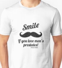 Smile If You Love Men's Prostates Slim Fit T-Shirt