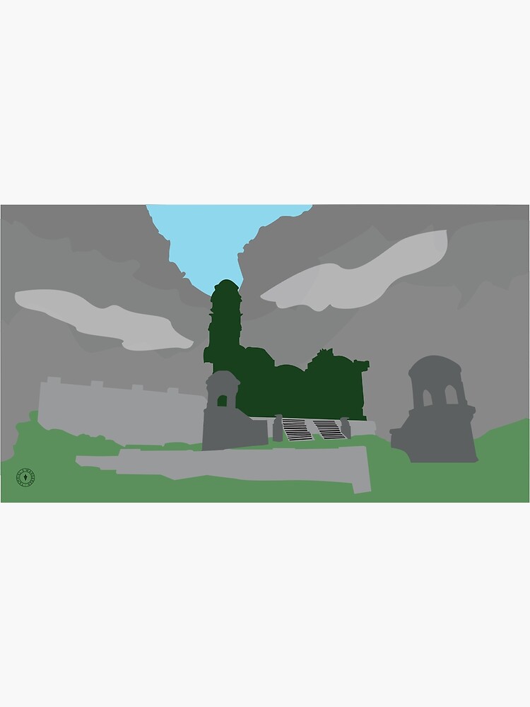 Skyrim Markarth Landscape Vector Artwork by felixt518