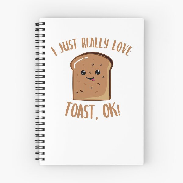 Item preview, I Just Really Love Toast OK Kawaii Slice of Toast t shirt designed and sold by Dan66.