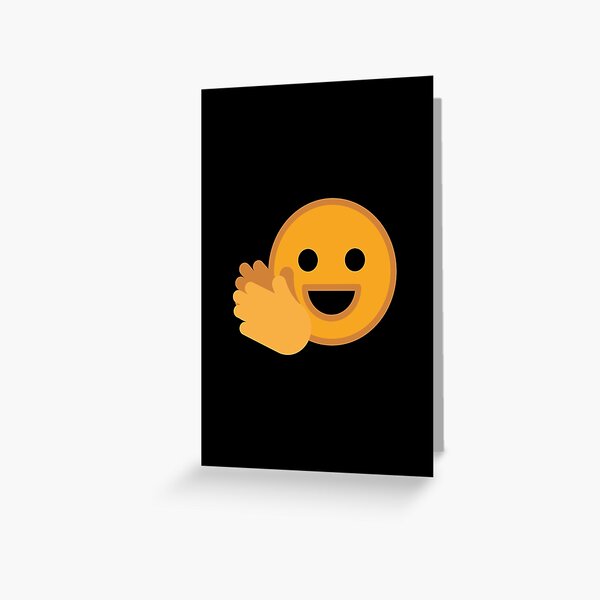 Clap Smiley Greeting Cards Redbubble