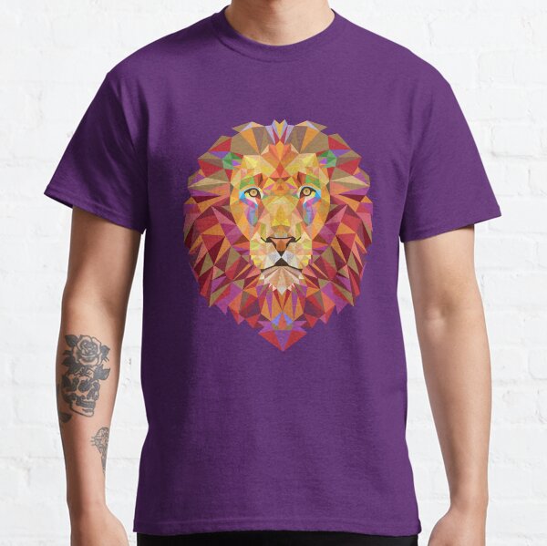 Geometric Lion Classic T-Shirt