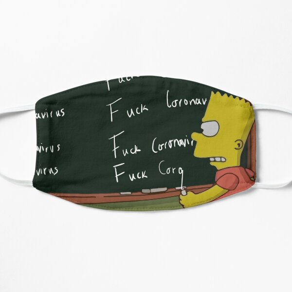 Download Bart Simpson Mask By Calumnio1 Redbubble PSD Mockup Templates