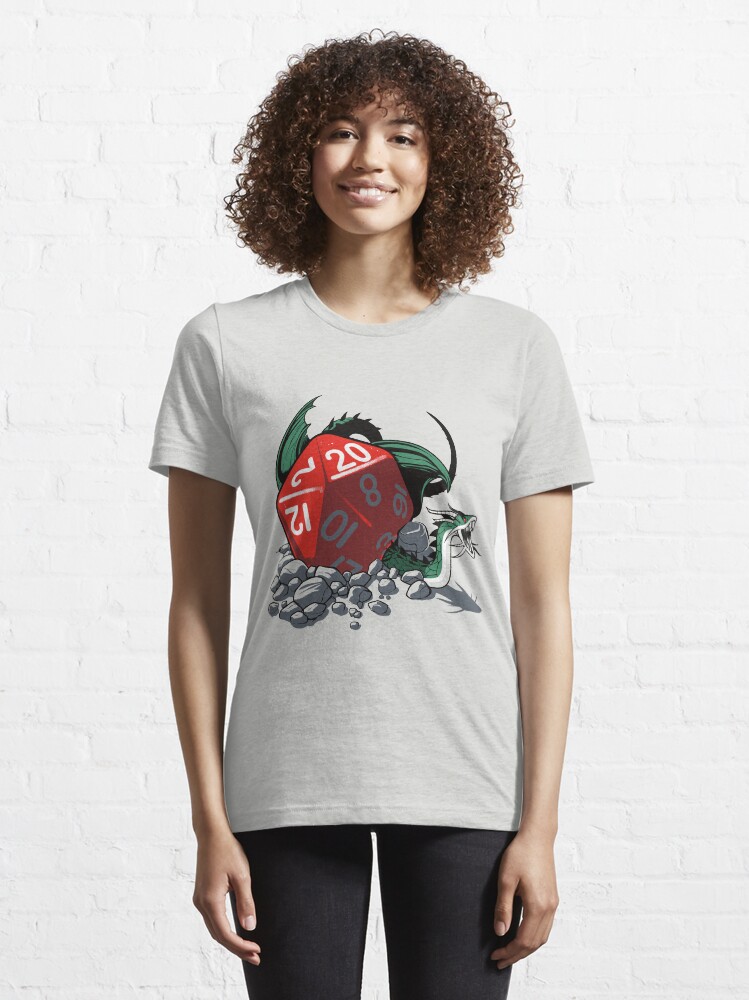 Thumbnail 6 of 7, Essential T-Shirt, CRITICAL HIT designed and sold by Adams Pinto.