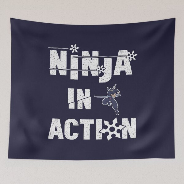 Item preview, Beware a ninja in action designed and sold by hitpointer.