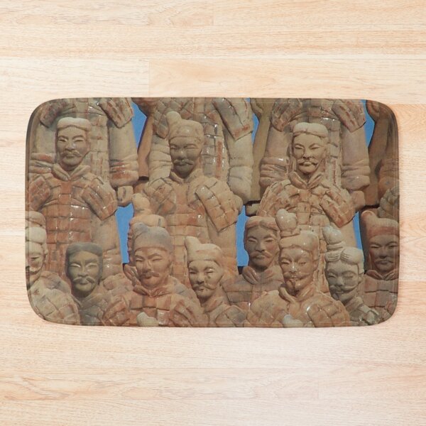 Item preview, Chinese warrior against a blue sky designed and sold by Boscastle.