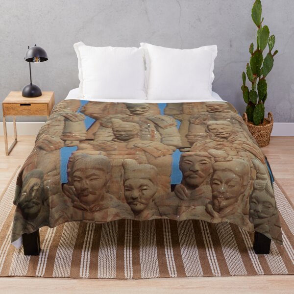 Item preview, Chinese warrior against a blue sky designed and sold by Boscastle.