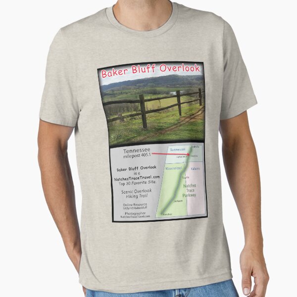 Item preview, Baker Bluff Overlook (summer) on the Natchez Trace Parkway. designed and sold by natcheztrace.
