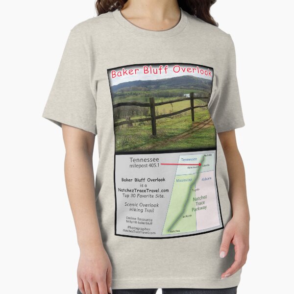 Item preview, Baker Bluff Overlook (summer) on the Natchez Trace Parkway. designed and sold by natcheztrace.