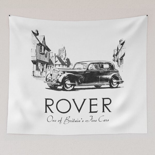Item preview, Rover. One of Britain’s Fine Cars. designed and sold by PetroleumSpirit.
