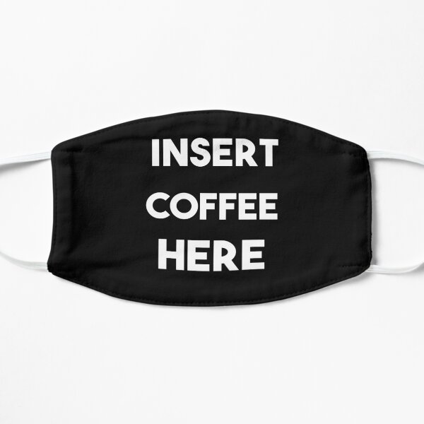 Insertar máscara de café aquí Mascarilla