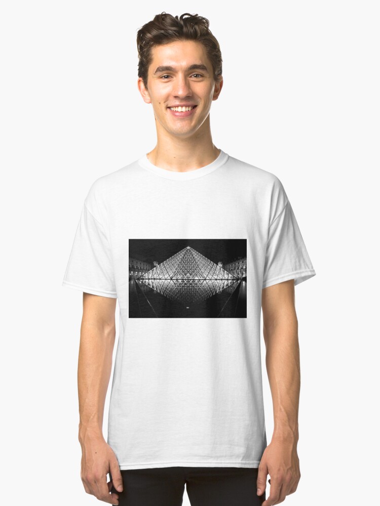 Alternate view of The Louvre, Paris Classic T-Shirt