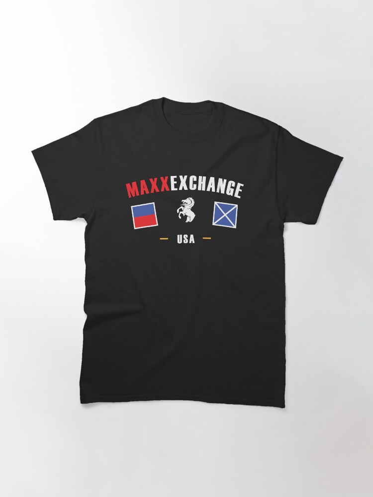 Thumbnail 3 of 7, Classic T-Shirt, Maxx Exchange Stallion Catamaran Powerboat Skipper. designed and sold by maxxexchange.