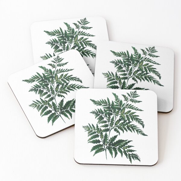 Item preview, Fern leaf on transparent background designed and sold by zenartwear.