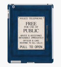 Police Telephone iPad Case/Skin