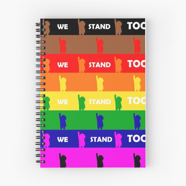 Item preview, We stand together LGBTQ+ designed and sold by UbikMD.