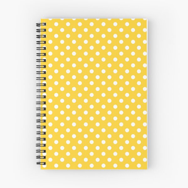 Item preview, Banana Yellow with White Polka Dots designed and sold by WearURColors.