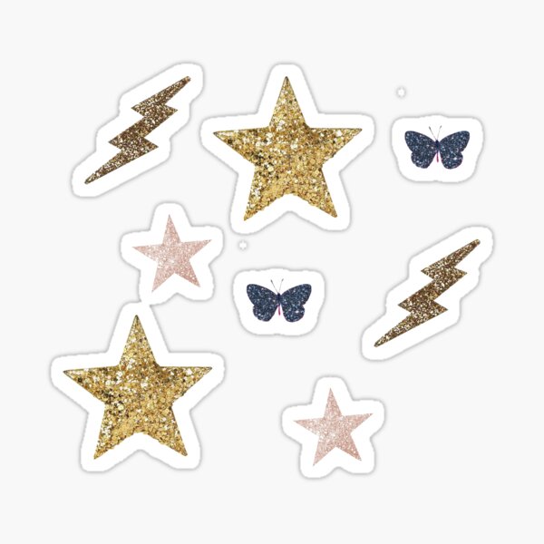 Item preview, Sparkly Sticker Pack designed and sold by haleyerin.