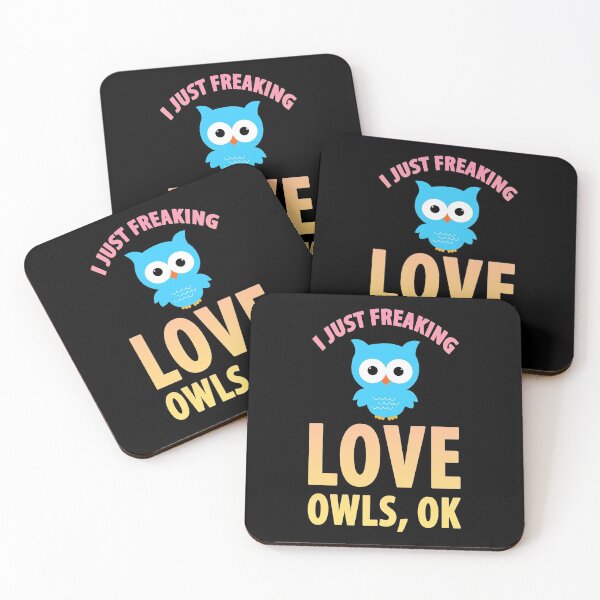 Item preview, I just freaking love owls ok designed and sold by ZEDSOU ⭐⭐⭐⭐⭐.