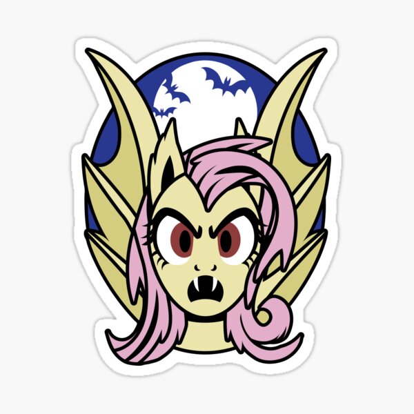 "Flutter Bat Eyes" Sticker for Sale by samohtlion Redbubble
