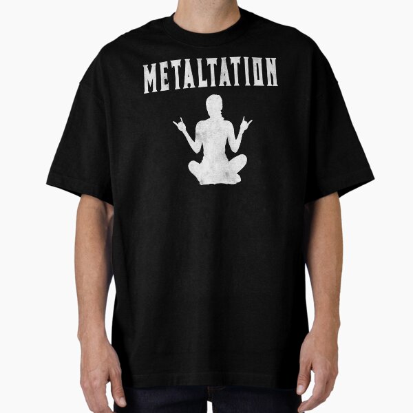 Vista previa del artículo con la obra «METALTACIÓN - Meditación del Metal», diseñado y vendido por Carl's Clothing.