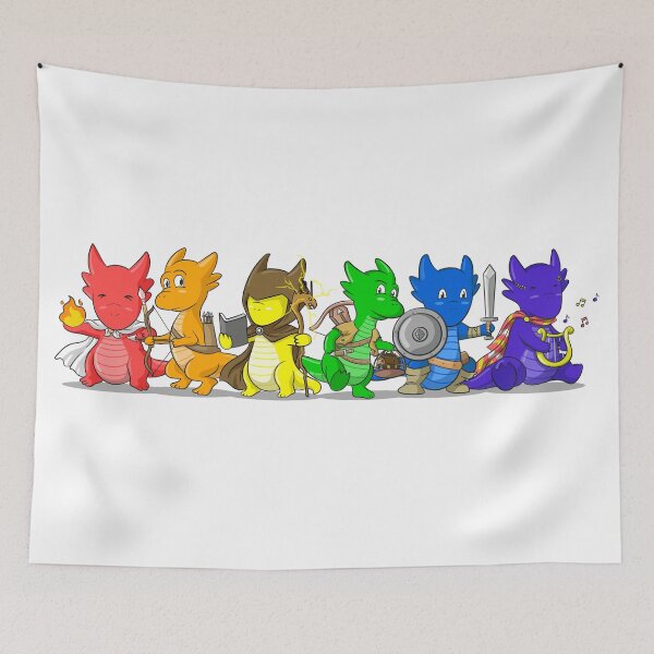 Item preview, Dragon Pride Adventurers designed and sold by gallantgoblin.