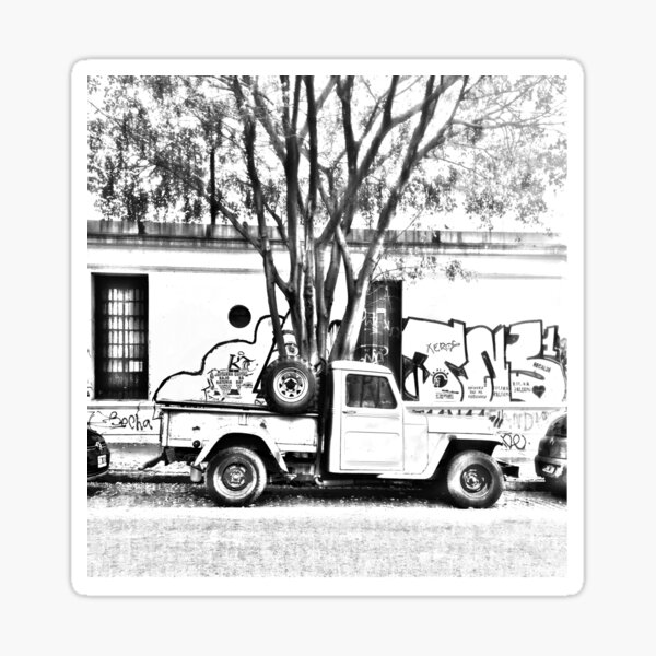 B&w urban stories Sticker