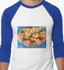 Little Cakes Men's Baseball ¾ T-Shirt