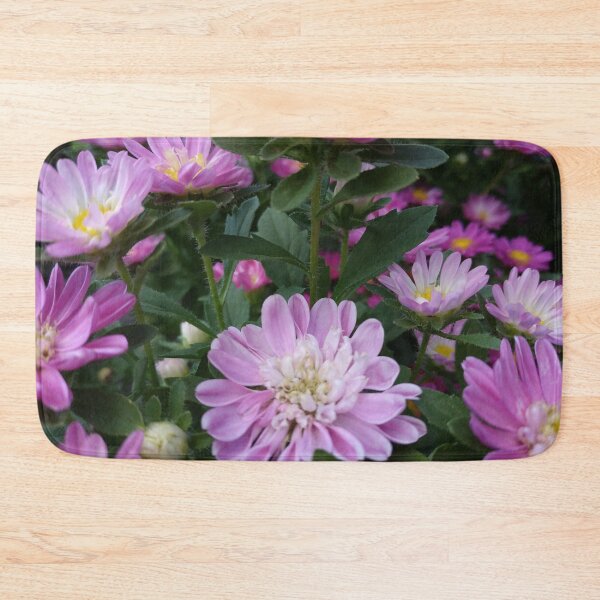 Item preview, Violet, purple flowers in a Polish garden designed and sold by AmeliasArtistry.