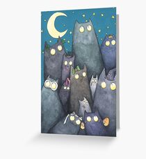 Lots of Cats Greeting Card