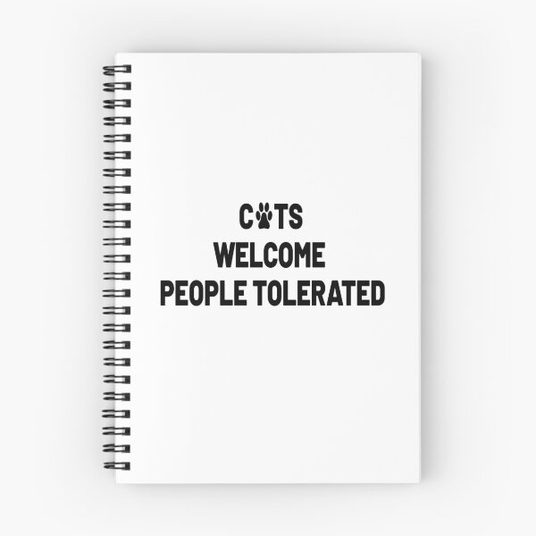 Item preview, Cats Welcome People Tolerated designed and sold by MG STORE.
