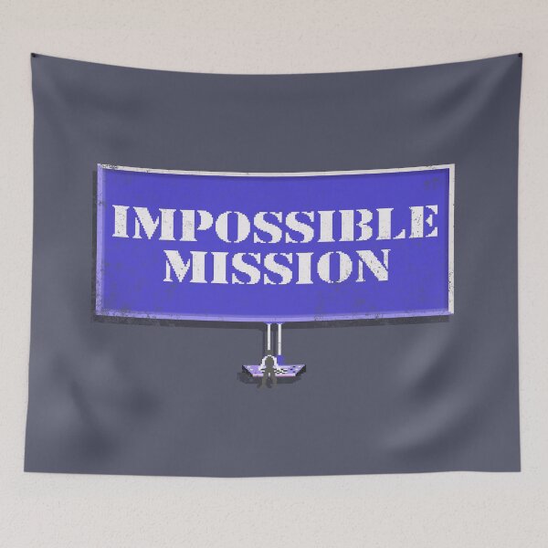 Item preview, Impossible Mission - Distressed designed and sold by RetroTrader.