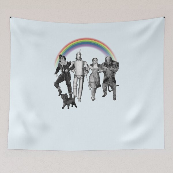 Item preview, Rainbow Vintage Poster Fantasy Dorothy Gale designed and sold by TopTeeShop.