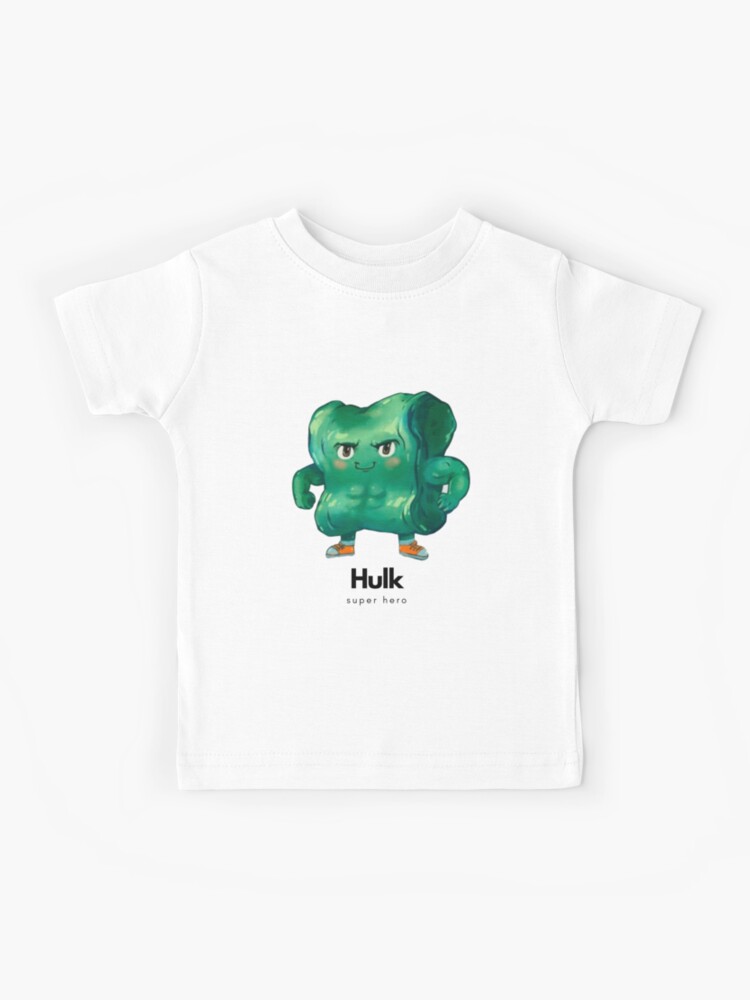 Little Hulk Toddler T-shirt Baby T-shirt Novelty Superhero Tops Hero gifts 