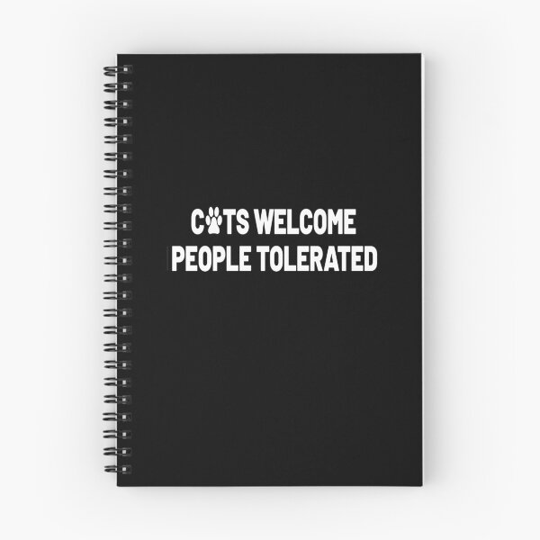 Item preview,  Cats Welcome People Tolerated designed and sold by MG STORE.