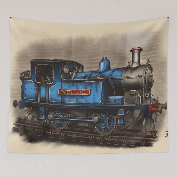 Item preview, Nellie - Industrial Steam Locomotive designed and sold by Rasendyll.