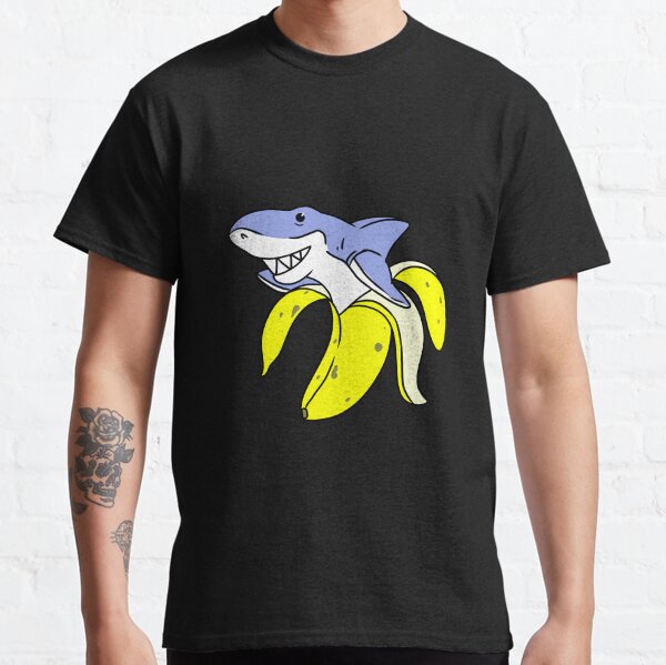 shark banana shirt