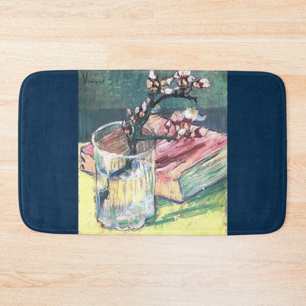 Item preview, Van Gogh - Blossoming Almond Branch in a Glass with a Book designed and sold by NewNomads.