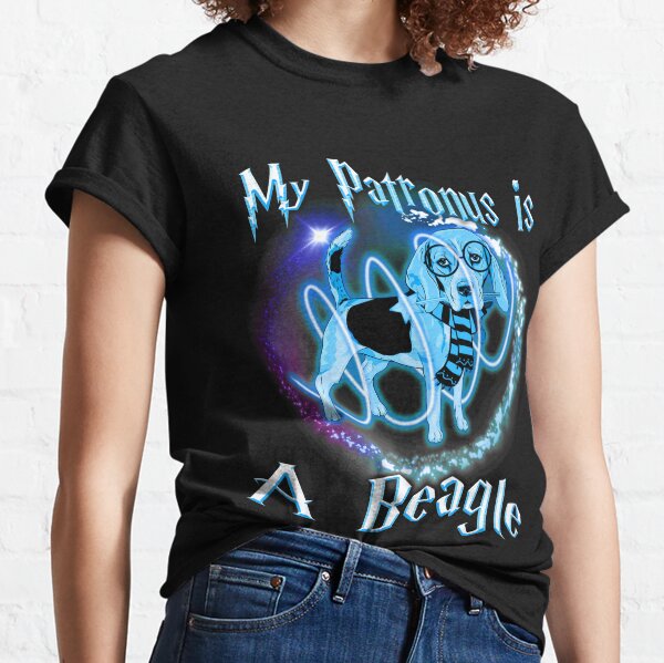My Patronus Is a Beagle Magical Dog Classic T-Shirt