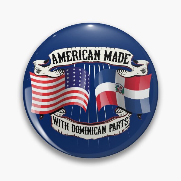 Item preview, American Made Dominican Parts Dominican Republic T-Shirt Merch designed and sold by PRINTS2HOT.