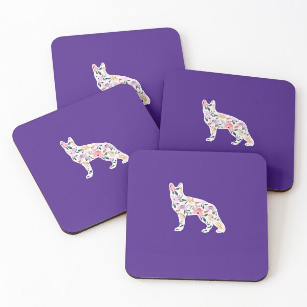 Item preview, German Shepherd Floral Gift For Men Women Kids designed and sold by mouaataaz.