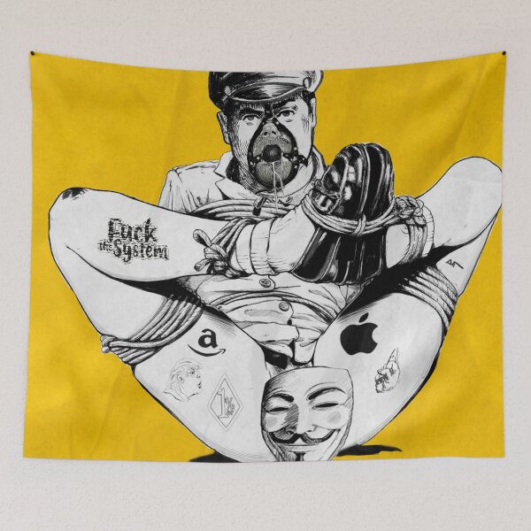 Item preview, Fuck The System designed and sold by Doron M.