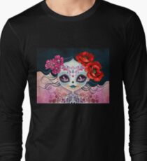 Camiseta de manga larga Amelia Calavera - Calavera de azúcar