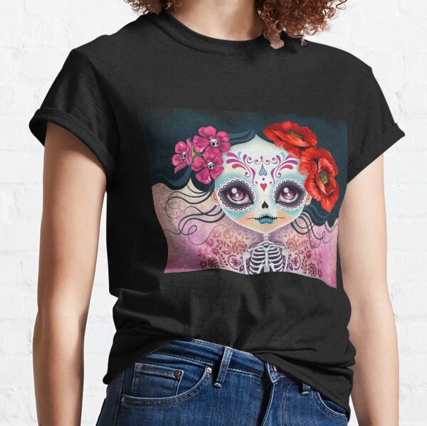 Amelia Calavera - Sugar Skull Classic T-Shirt