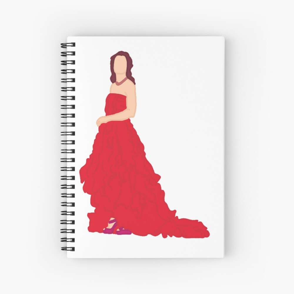 Blair Waldorf Spiral Notebook for Sale by saintsdesign